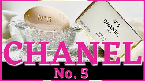 Chanel number 5 bath soap